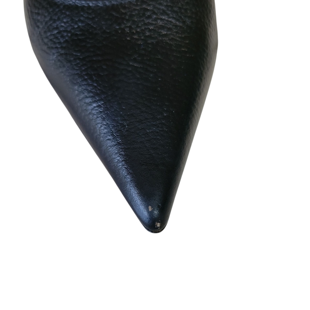 Giuseppe Zanotti Black Leather Heels - Picture 6 of 10